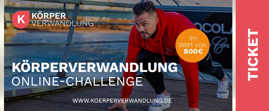 Gewinn für die Schritte Challenge, Online Challenge von Andreas Kotte