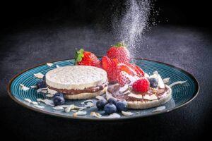 Reiswaffeln mit Protein Schokocreme im Kochbuch von Körperverwandlung