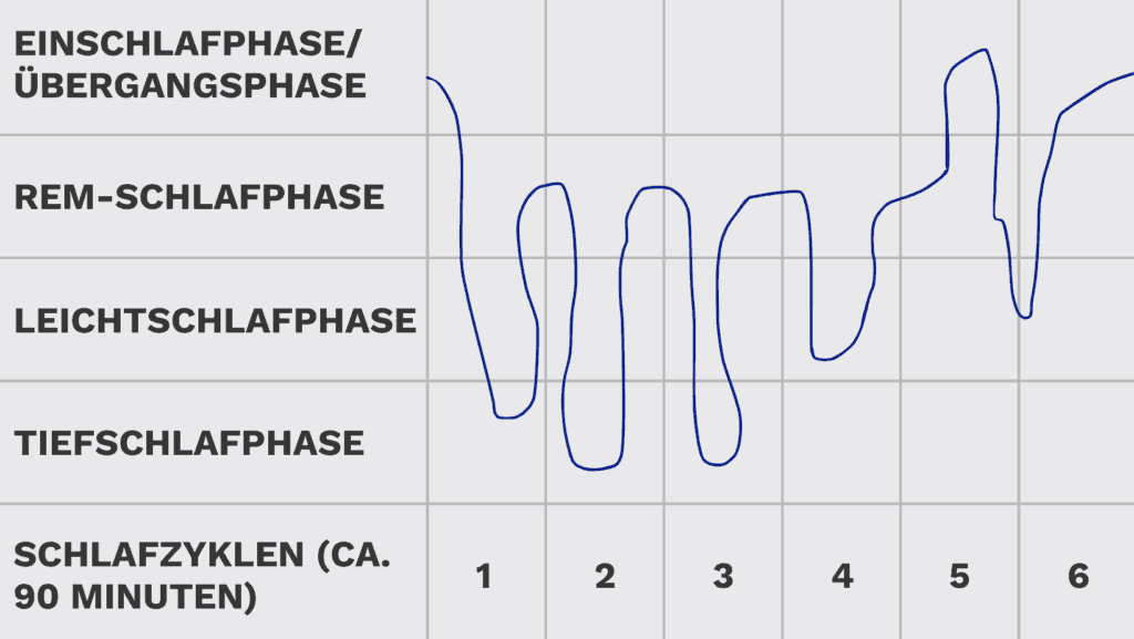 Die verschiedenen Schlafphasen im Überblick